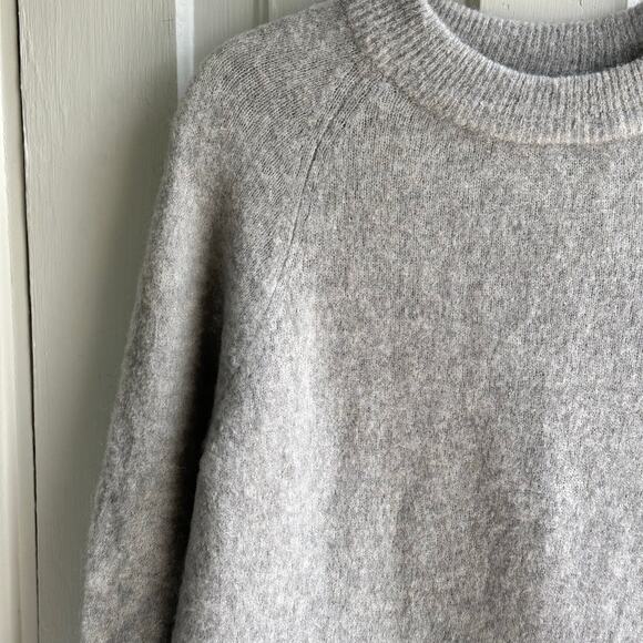 AYR Animal Sweater in Grey Wool Mohair - Picture 4 of 8